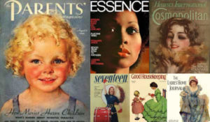 Covers rom women's magazines