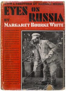 Book cover of Margaret Bourke-White's Eyes on Russia (1931)