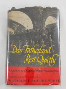 Book cover of "Dear Fatherland", 1946