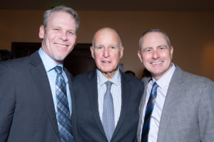 Todd Holmes, Jerry Brown, Martin Meeker