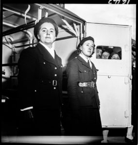 Prisoner's Train. Lyon, France circa 1941. BANC PIC 1982.111 series 3, NNEG box 61, item 1643