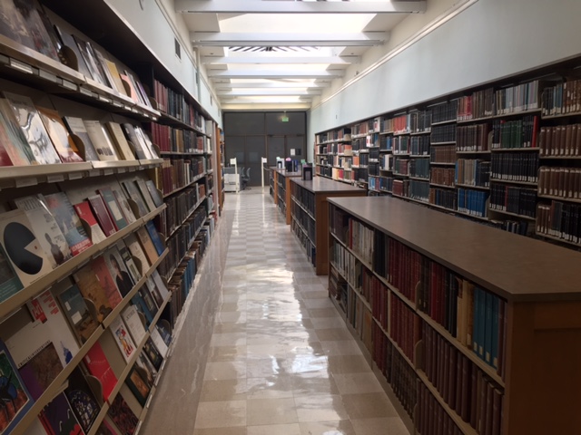 Periodicals Hallway in AH-C